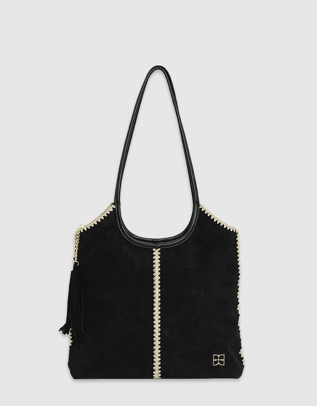 Belle & Bloom - Back To Friends Suede Shopper
