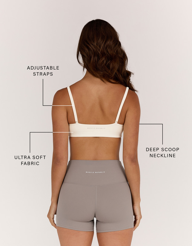 Muscle Republic - Aire Micro Scoop Bra