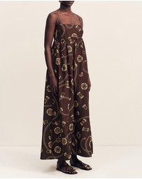 Shona Joy - Vacanza Square Neck Maxi Dress