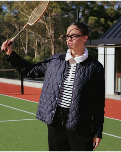 IDA+S - Sabine Quilted Shell Jacket