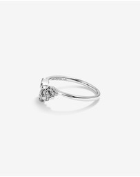 Michael Hill - Wedding Ring with 0.14 Carat TW of Diamonds in 14kt White Gold
