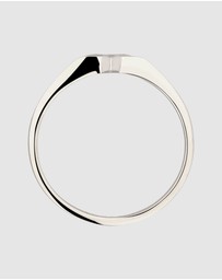 Kuzzoi - ICONIC EXCLUSIVE - Ring Men Signet Star Symbol 925 Sterling Silver