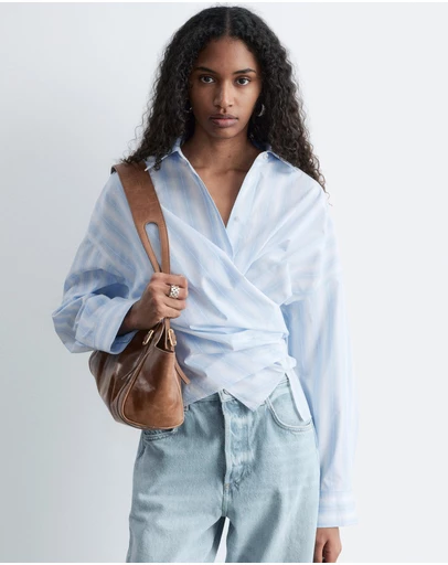 & Other Stories - Tie-Waist Cotton Shirt