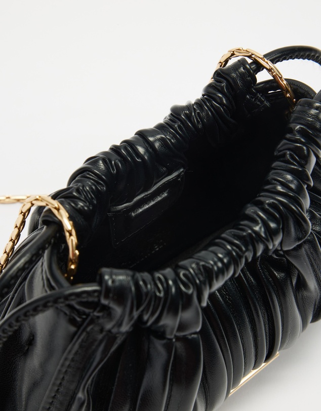 Calvin Klein - Drawstring Plisse Conv Mini CB Pouch