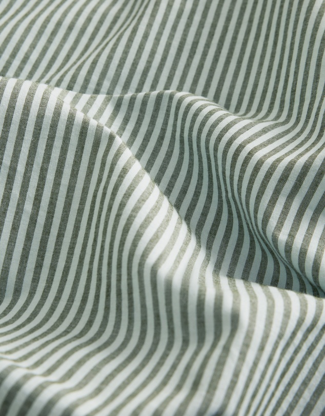 Country Road - Brae Australian Cotton Stripe Queen Fitted Sheet