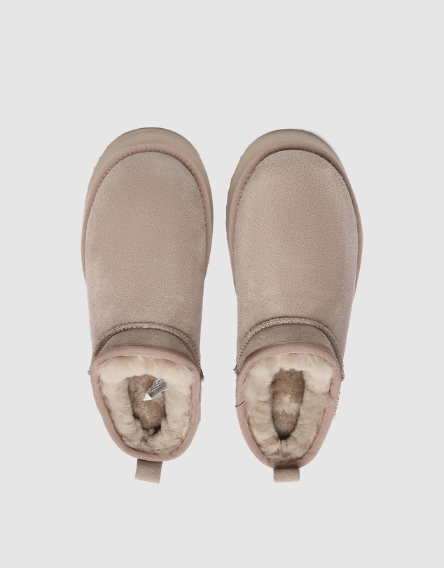 EVERAU - Australian Shepherd Ugg Nano Classic Platform Cow Suede Upper UGG Boots