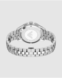 Emporio Armani - Silver Tone Chronograph Watch