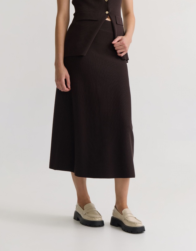 Oxford - Gracie Knitted Midi Skirt