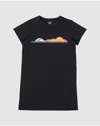 Santa Cruz - Sunrise Dot Tee Dress - Teens