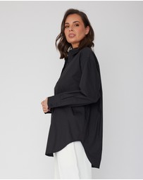 ALEXANDRA - Austin Shirt Black