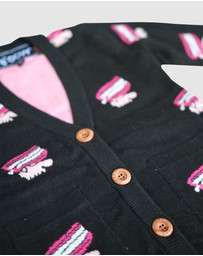 OOVY - Chatting Teeth Kids Cardigan