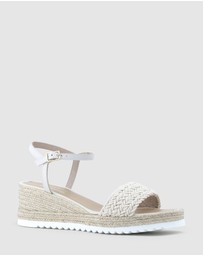 Edward Meller - MARTINA Woven Front Espadrille