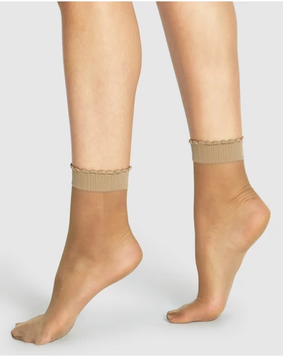 Levante - 5 Pair Pack Ritz Anklet