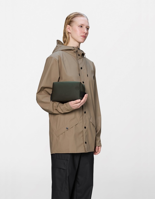 RAINS - Wash Bag Small Green