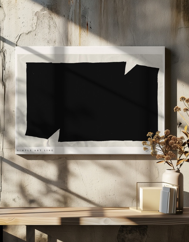 Olive et Oriel - Simple Artline No31 by Treechild Art Print