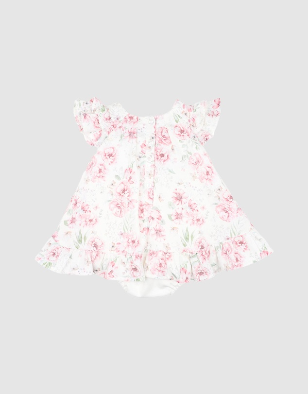 Bebe by Minihaha - Evie Print Overlay Dress - Babies