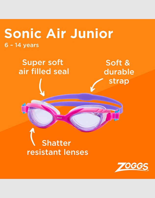 Zoggs - Sonic Air Junior Goggles - Kids-Teens