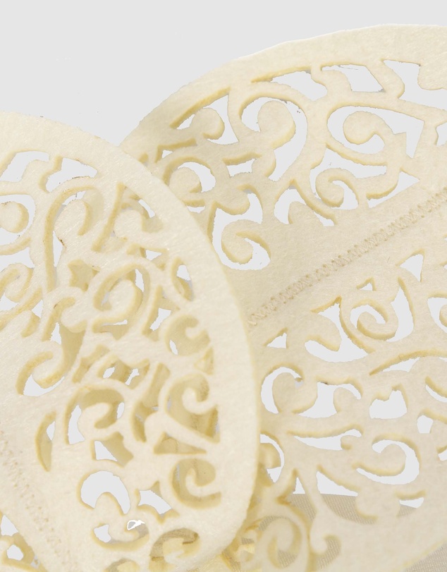 Max Alexander - Laser-Cut Leaf Fascinator
