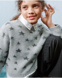 M.N.G - Estrella Sweater - Kids-Teens