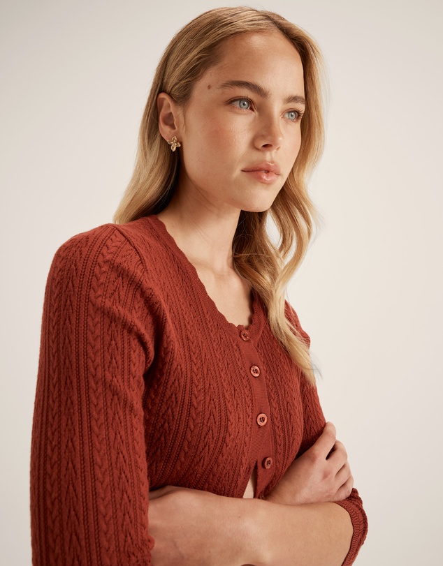 Review - Hazel 3/4 Sleeve Cardigan