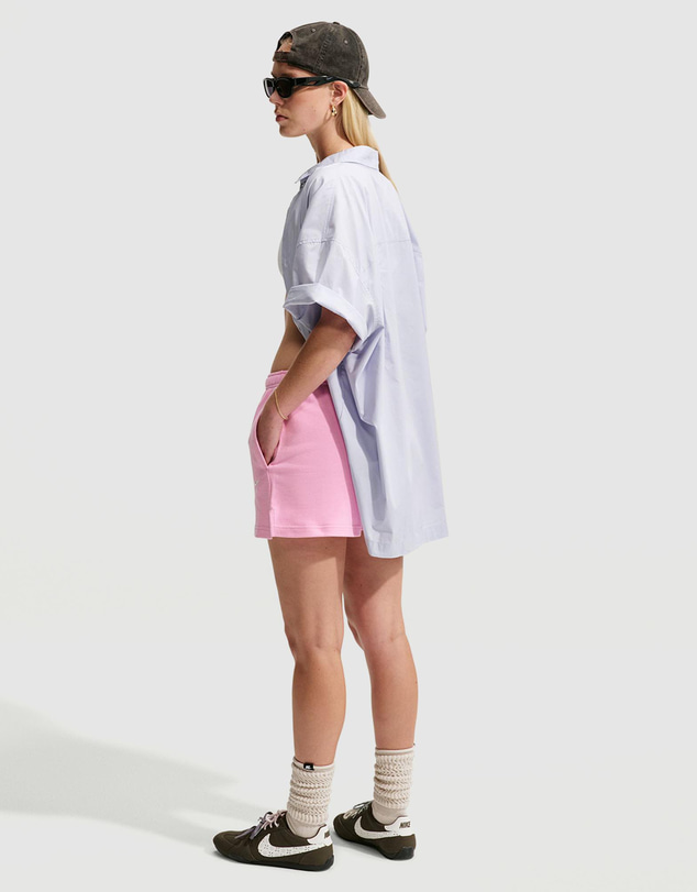 Nike - Studio Fleece Lightweight French Terry Mid-Rise Shorts
