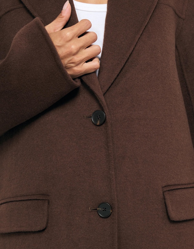 AERE - Orla Double Faced Wool Coat