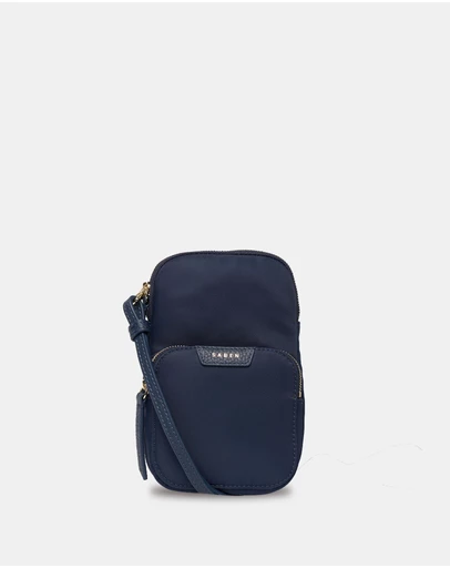 SABEN - Nikko Pocket Nylon Phone Sling Ink