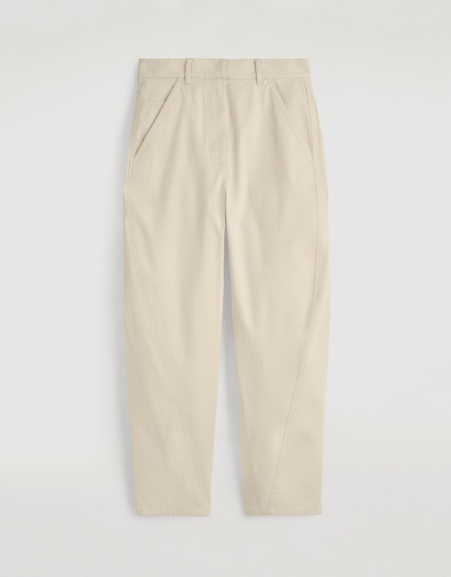 COS - Barrel-Leg Cotton Trousers