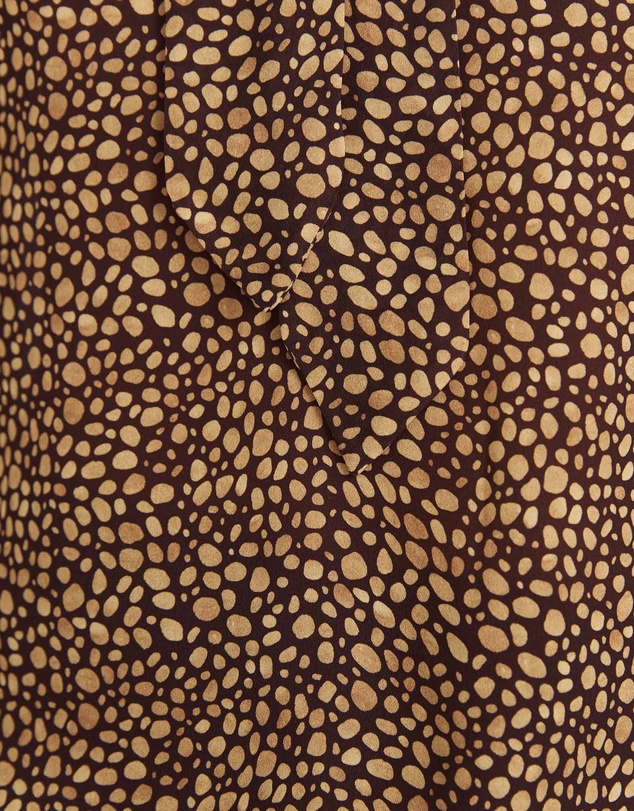 SABA - Ohio Silk Long Sleeve Tie Neck Blouse