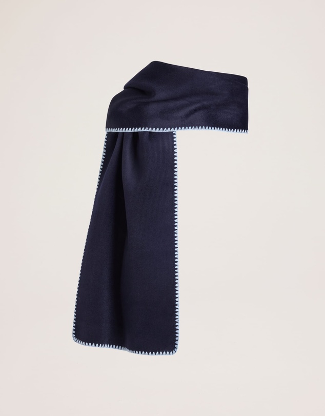 SABA - Kayla Contrast Stitch Scarf
