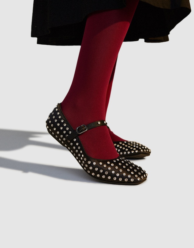 Rollie - Ballet MJ Square Toe Flat
