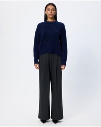 Lindsay Nicholas New York - Varsity Sweater (W Snood)