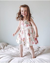 WITH LOVE FOR KIDS - Cotton Muslin Dress - Babies - Kids