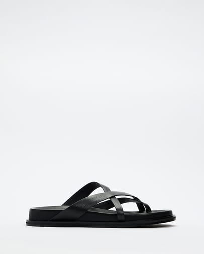 Black Pebbled Leather