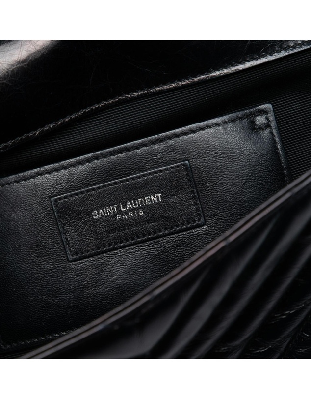 Pre-Loved by Azura Reborn - Pre-Loved Medium Crinkled Calfskin Punk Chain Bag