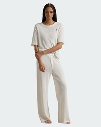 Polo Ralph Lauren - Club Waffle Short Sleeve Cotton Pyjama Set