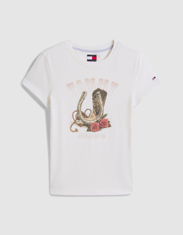 Tommy Jeans - Slim Idaho Novelty Tee