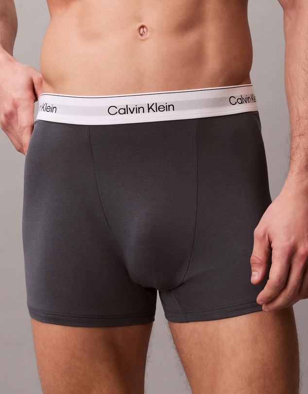 Calvin Klein - 3-Pack Icon Cotton Stretch Relaxed Fit Trunks