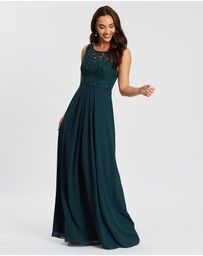 Alabaster The Label - Lace Bateau Dress