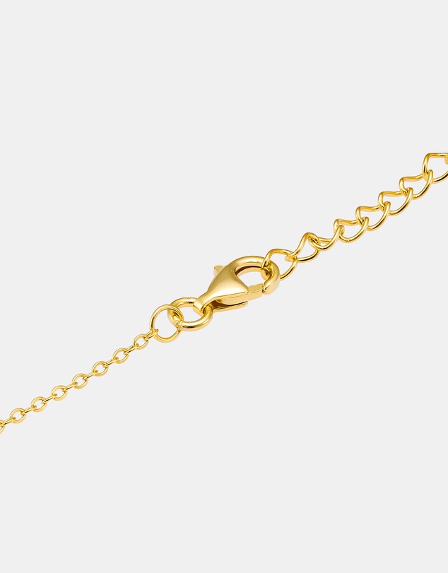 Zoe Olivia - 14K Gold Vermeil Medallion Sun Necklace