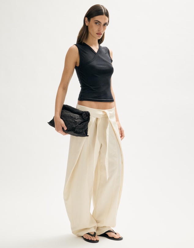 Minima Esenciales - Ives Wrap Draped Pants