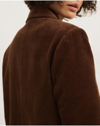 Atmos&Here - Annabel Oversized Corduroy Blazer