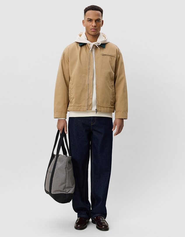 Les Deux - Twill Zipper Jacket