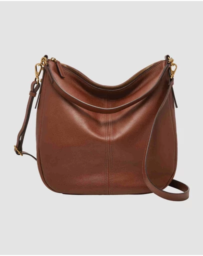 Fossil - Jolie Brown Hobo Bag