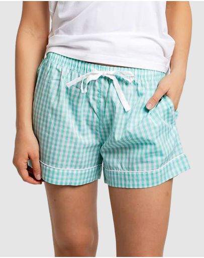 Mint Gingham