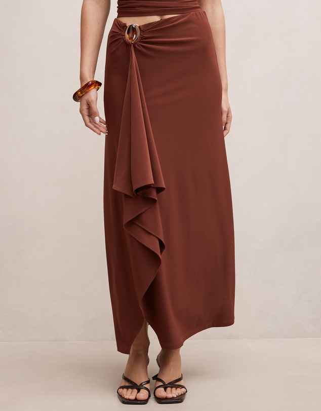 Forever New - Leni Draped Midi Skirt