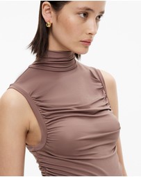 Witchery - High Neck Gather Top