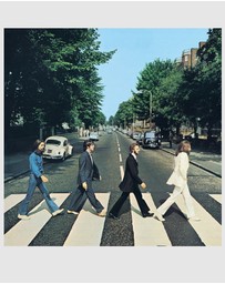 Universal Music - The Beatles Abbey Road - Vinyl Album & Crosley Record Storage Display Stand