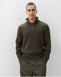 UNISON - Half Zip Knit