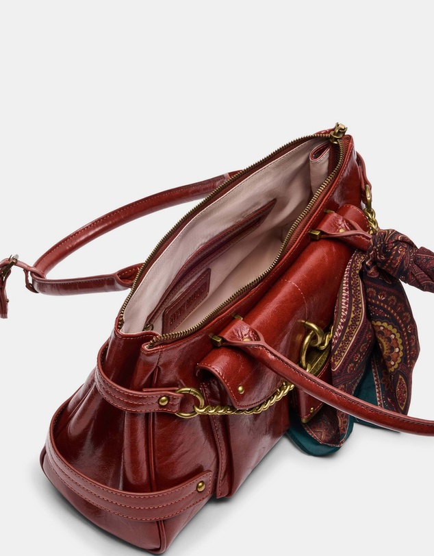 Steve Madden - BSavanah Rust Satchel Bag